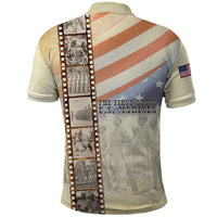 Montford Point Marines Polo Shirt The First Black US Marines Film Striped Style
