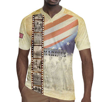 Montford Point Marines Rugby Jersey The First Black US Marines Film Striped Style