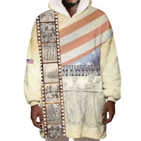 Montford Point Marines Wearable Blanket Hoodie The First Black US Marines Film Striped Style