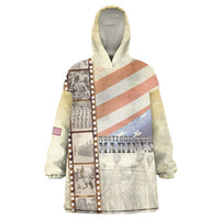 Montford Point Marines Wearable Blanket Hoodie The First Black US Marines Film Striped Style