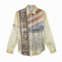 Montford Point Marines Women Casual Shirt The First Black US Marines Film Striped Style