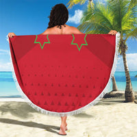 Custom Burundi Football Beach Blanket Come On Intamba