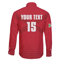 Custom Burundi Football Family Matching Off The Shoulder Long Sleeve Dress and Hawaiian Shirt Come On Intamba