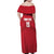 Custom Burundi Football Family Matching Off Shoulder Maxi Dress and Hawaiian Shirt Come On Intamba