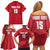 Custom Burundi Football Family Matching Off Shoulder Short Dress and Hawaiian Shirt Come On Intamba
