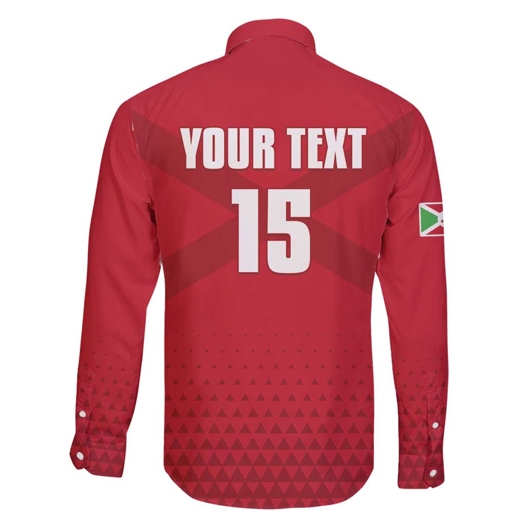 Custom Burundi Football Family Matching Puletasi and Hawaiian Shirt Come On Intamba