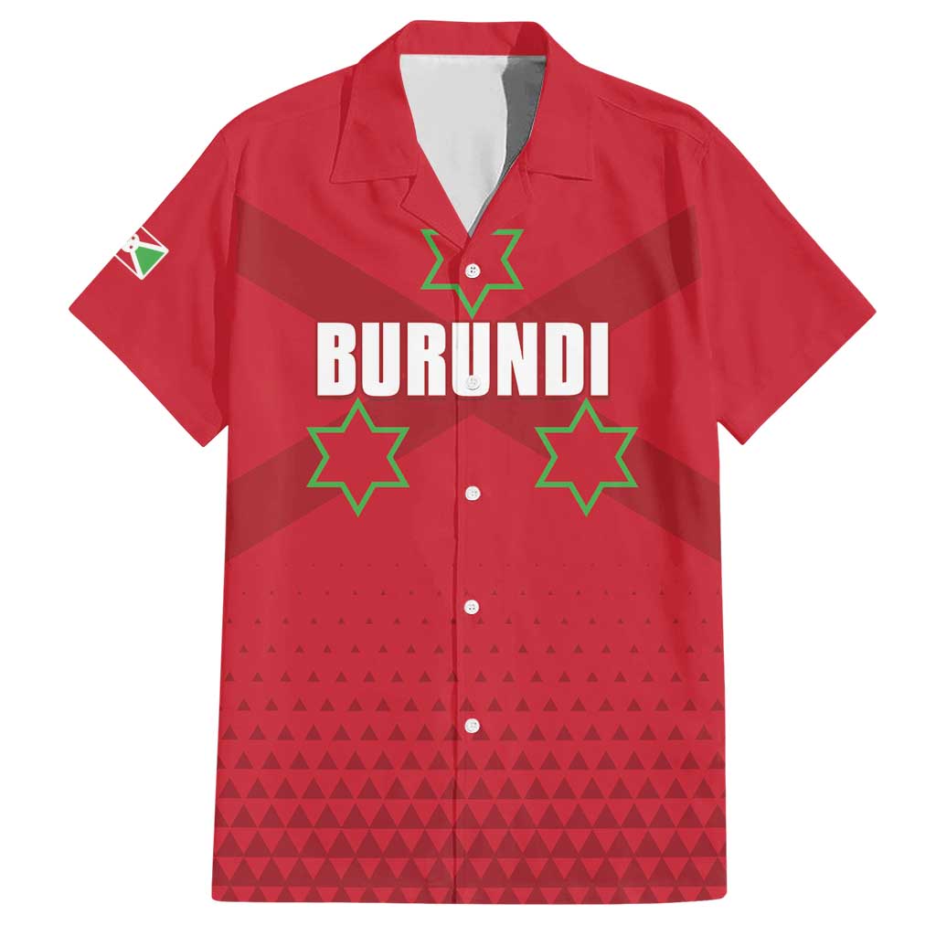 Custom Burundi Football Family Matching Short Sleeve Bodycon Dress and Hawaiian Shirt Come On Intamba