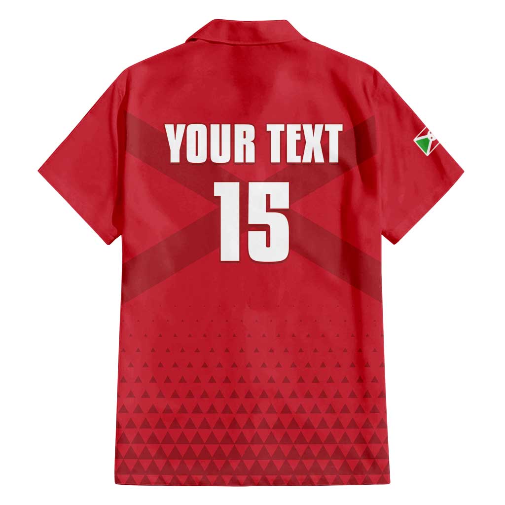 Custom Burundi Football Family Matching Tank Maxi Dress and Hawaiian Shirt Come On Intamba