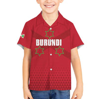 Custom Burundi Football Family Matching Tank Maxi Dress and Hawaiian Shirt Come On Intamba