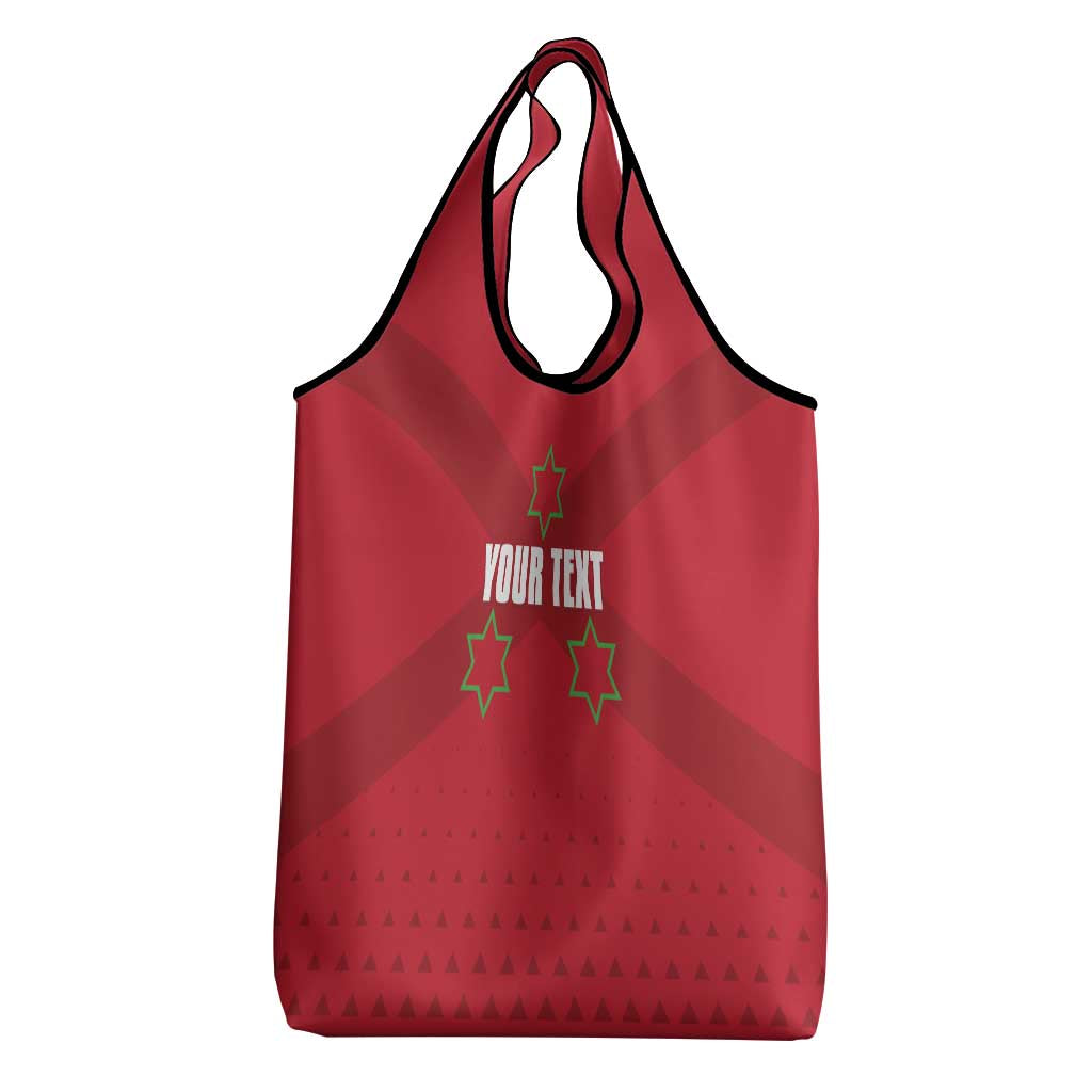 Custom Burundi Football Grocery Bag Come On Intamba