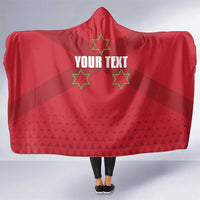 Custom Burundi Football Hooded Blanket Come On Intamba