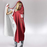 Custom Burundi Football Hooded Blanket Come On Intamba