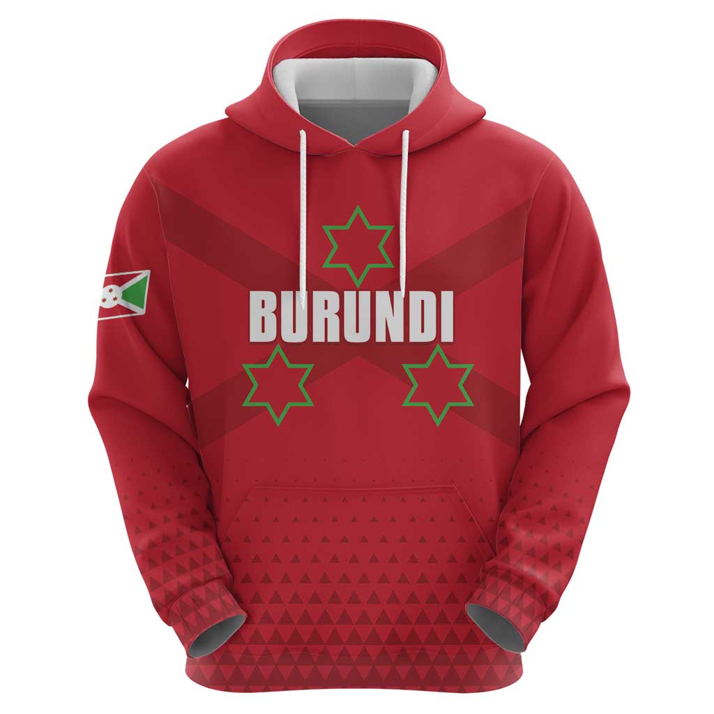 Custom Burundi Football Hoodie Come On Intamba