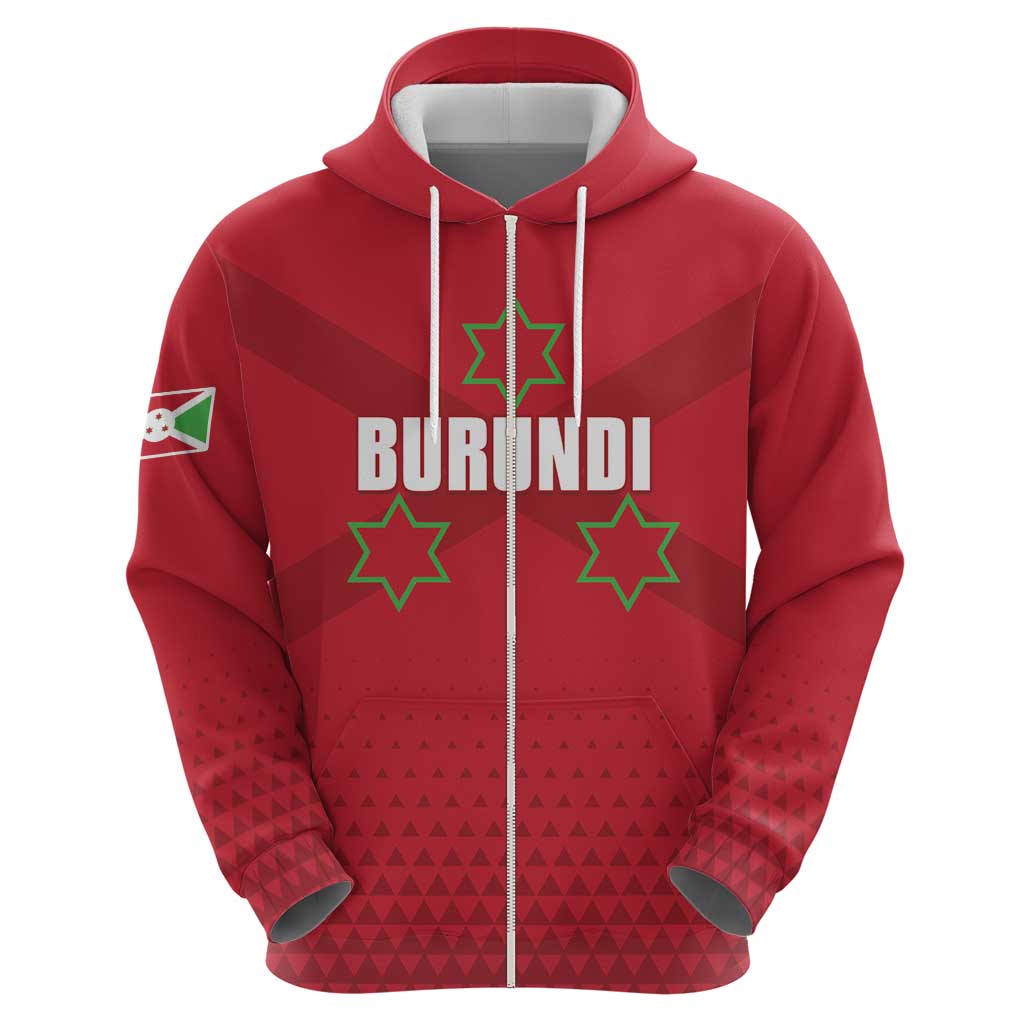 Custom Burundi Football Hoodie Come On Intamba