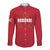 Custom Burundi Football Long Sleeve Button Shirt Come On Intamba