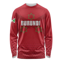 Custom Burundi Football Long Sleeve Shirt Come On Intamba