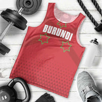 Custom Burundi Football Men Tank Top Come On Intamba