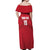 Custom Burundi Football Off Shoulder Maxi Dress Come On Intamba