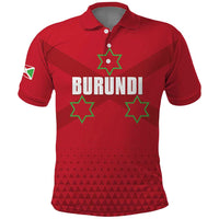 Custom Burundi Football Polo Shirt Come On Intamba