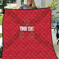 Custom Burundi Football Quilt Come On Intamba