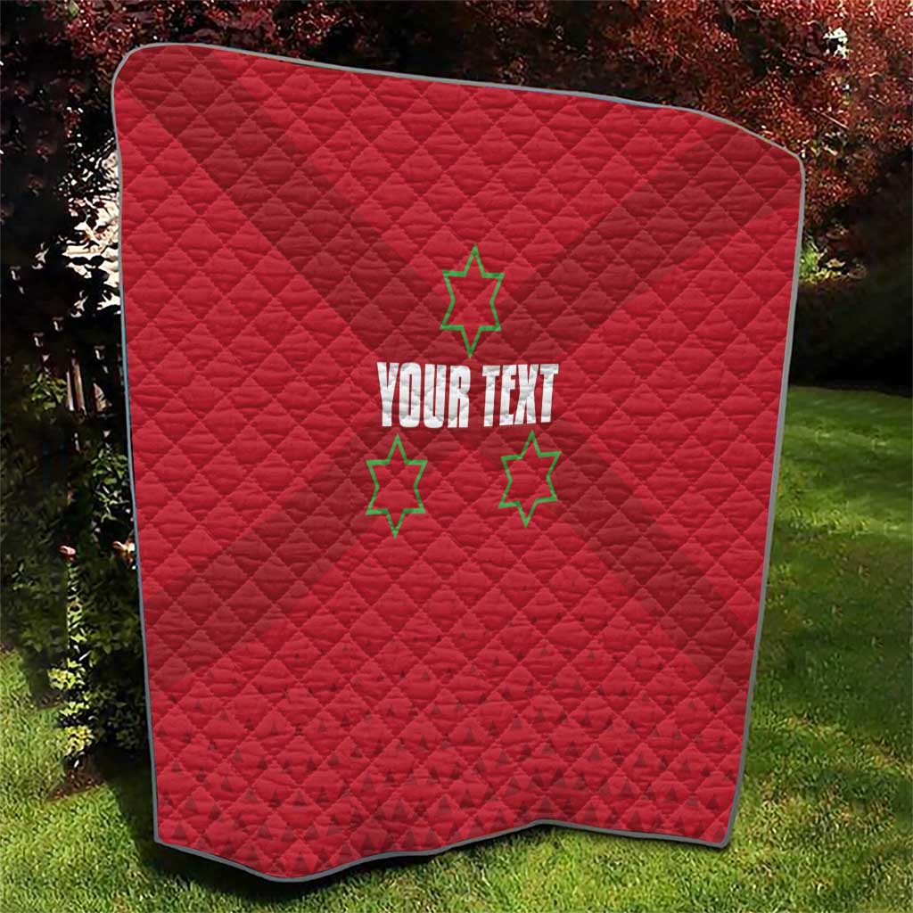 Custom Burundi Football Quilt Come On Intamba