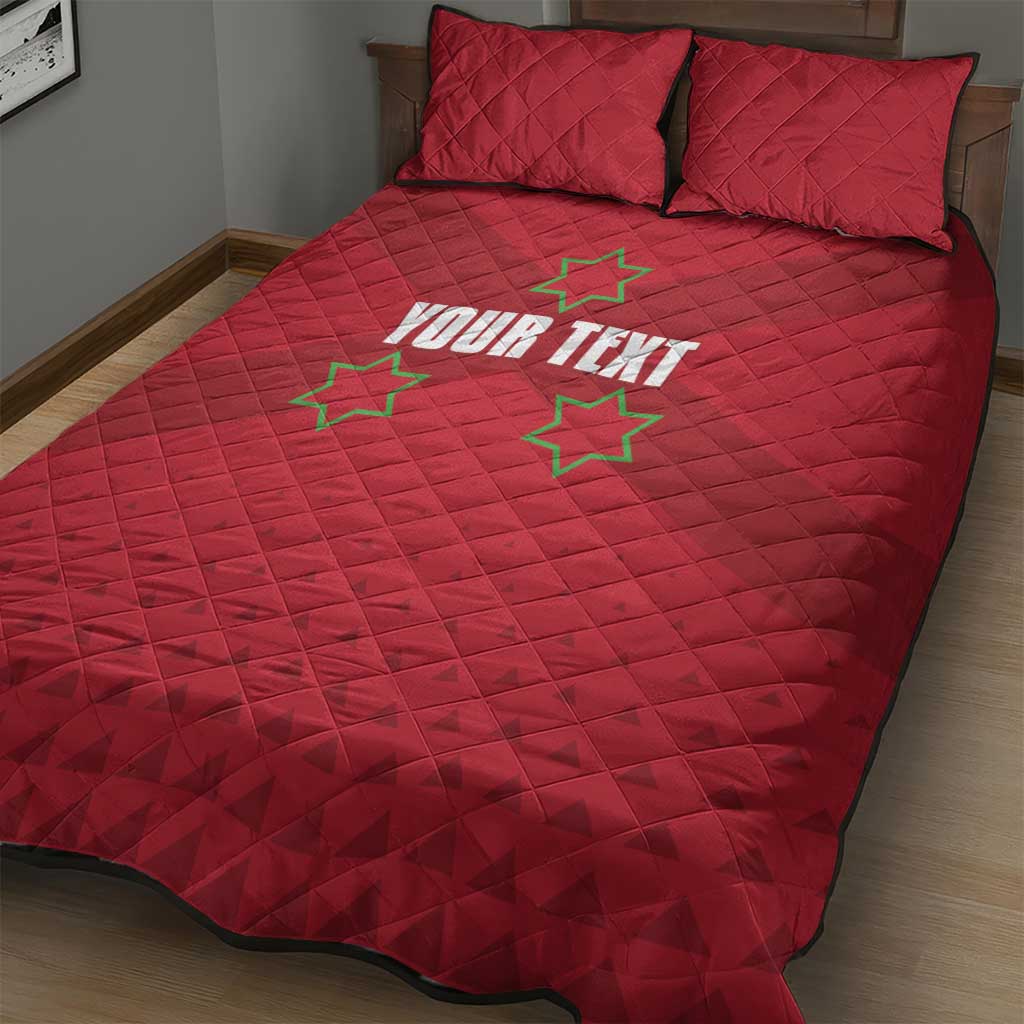 Custom Burundi Football Quilt Bed Set Come On Intamba