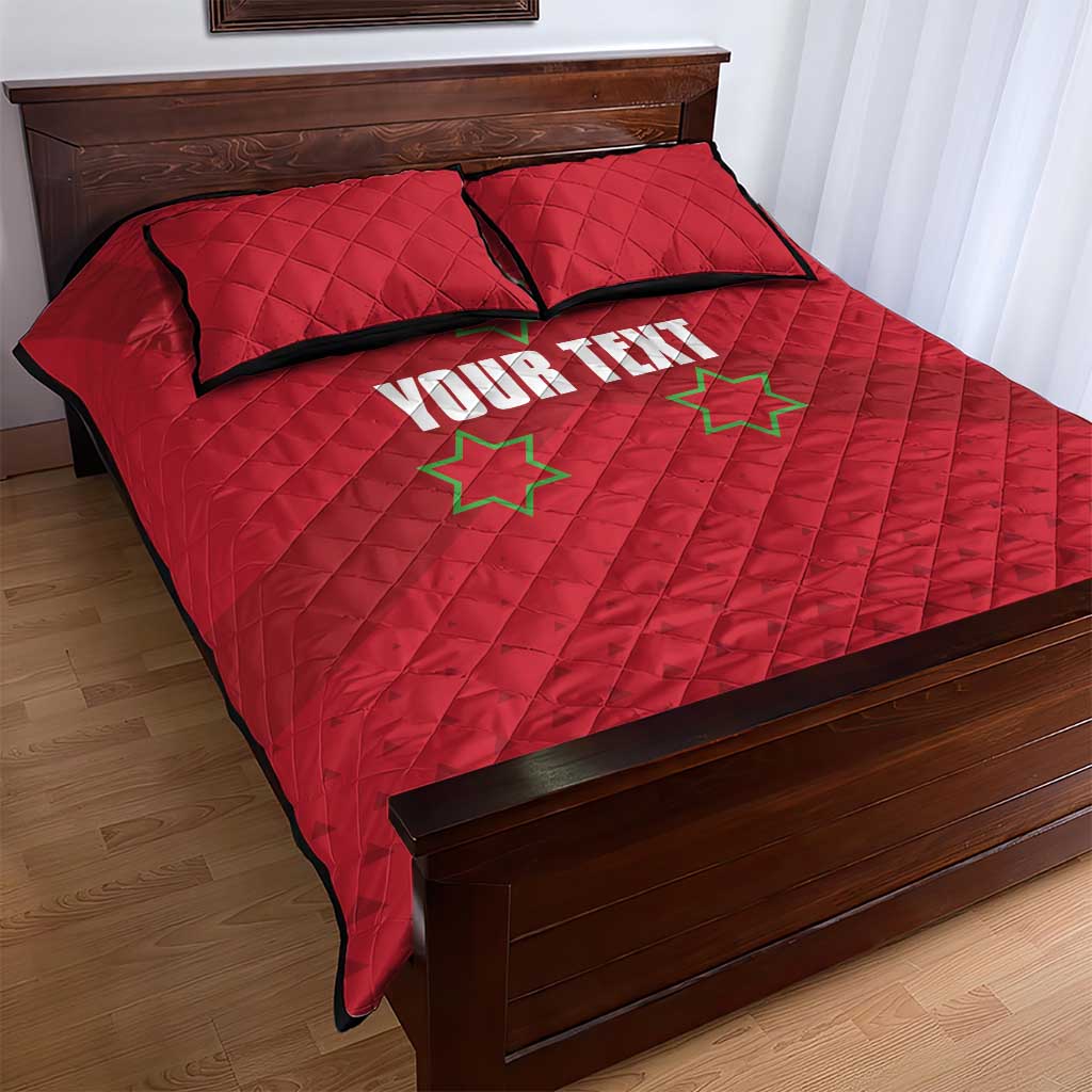 Custom Burundi Football Quilt Bed Set Come On Intamba