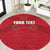 Custom Burundi Football Round Carpet Come On Intamba