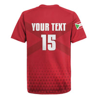 Custom Burundi Football Rugby Jersey Come On Intamba