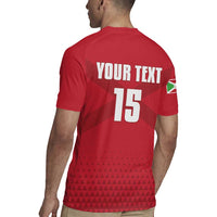 Custom Burundi Football Rugby Jersey Come On Intamba