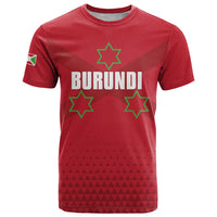 Custom Burundi Football T Shirt Come On Intamba