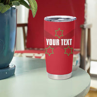 Custom Burundi Football Tumbler Cup Come On Intamba