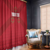 Custom Burundi Football Window Curtain Come On Intamba