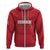 Custom Burundi Football Zip Hoodie Come On Intamba
