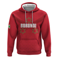 Custom Burundi Football Zip Hoodie Come On Intamba