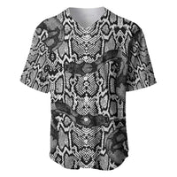 African Snake Skin Pattern Baseball Jersey