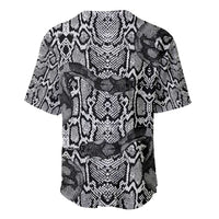 African Snake Skin Pattern Baseball Jersey