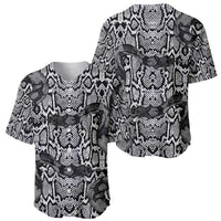 African Snake Skin Pattern Baseball Jersey