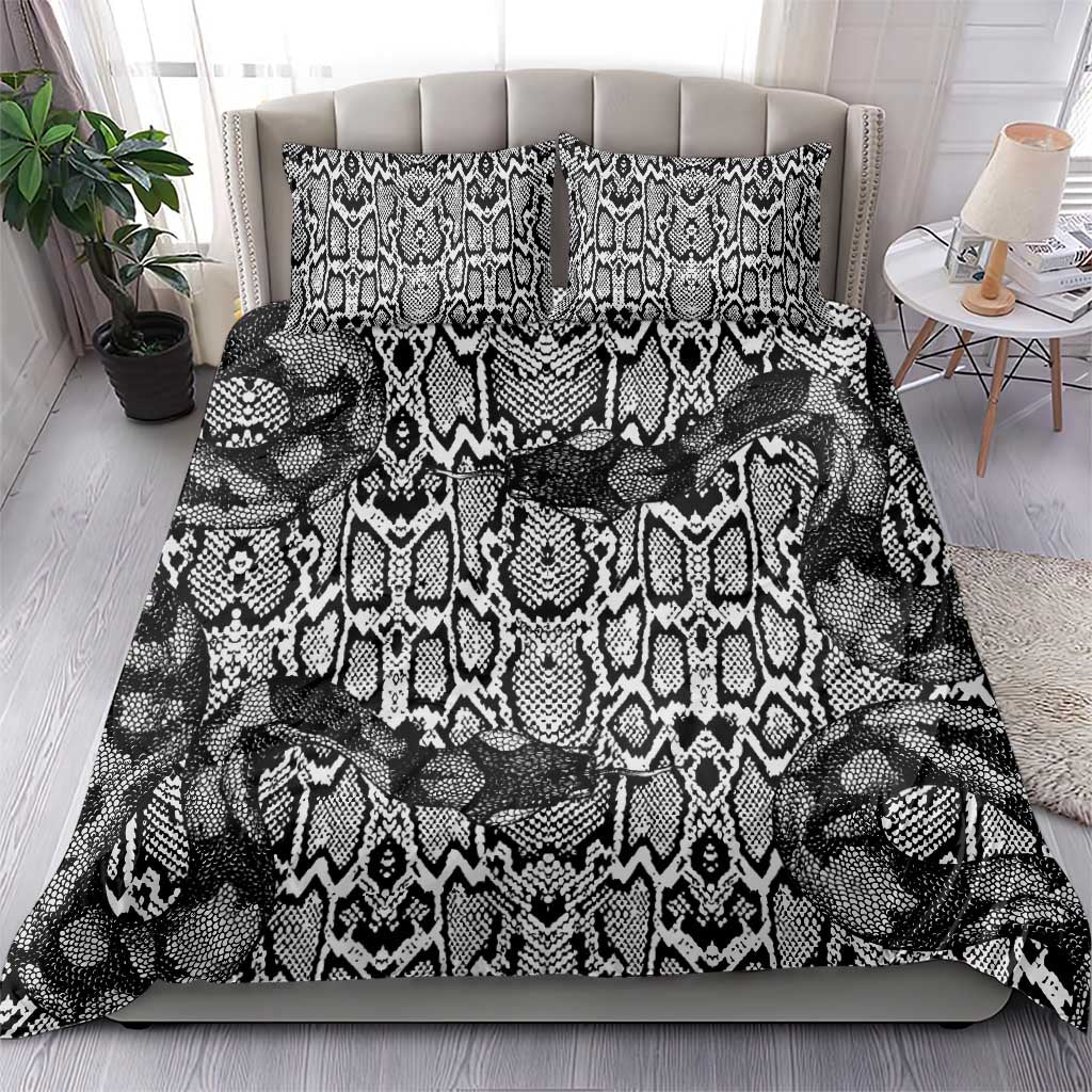 African Snake Skin Pattern Bedding Set