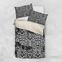 African Snake Skin Pattern Bedding Set