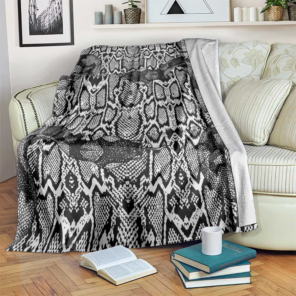 African Snake Skin Pattern Blanket