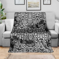 African Snake Skin Pattern Blanket
