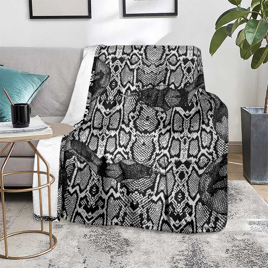 African Snake Skin Pattern Blanket