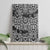 African Snake Skin Pattern Canvas Wall Art