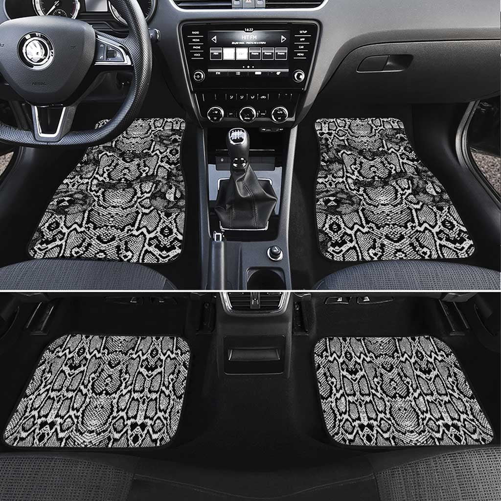 African Snake Skin Pattern Car Mats