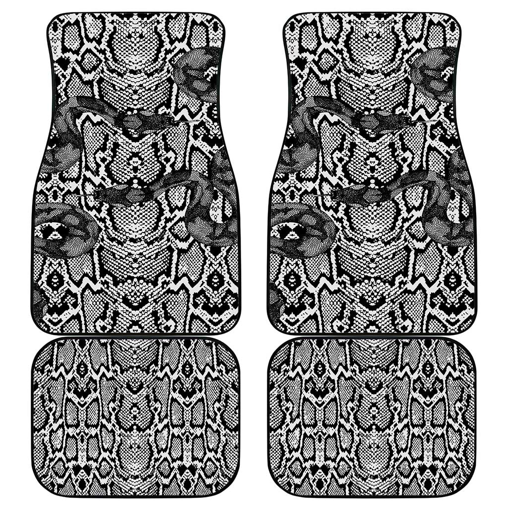 African Snake Skin Pattern Car Mats