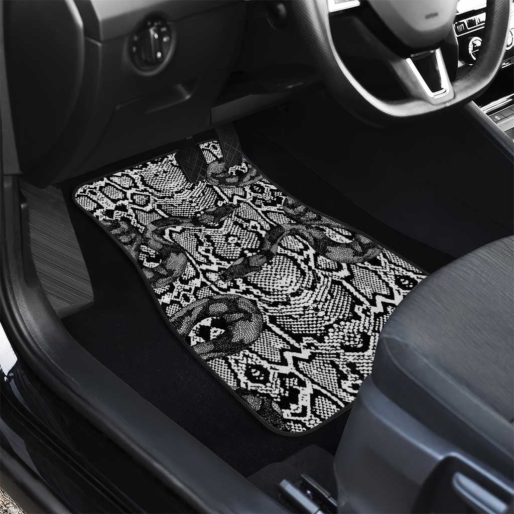 African Snake Skin Pattern Car Mats