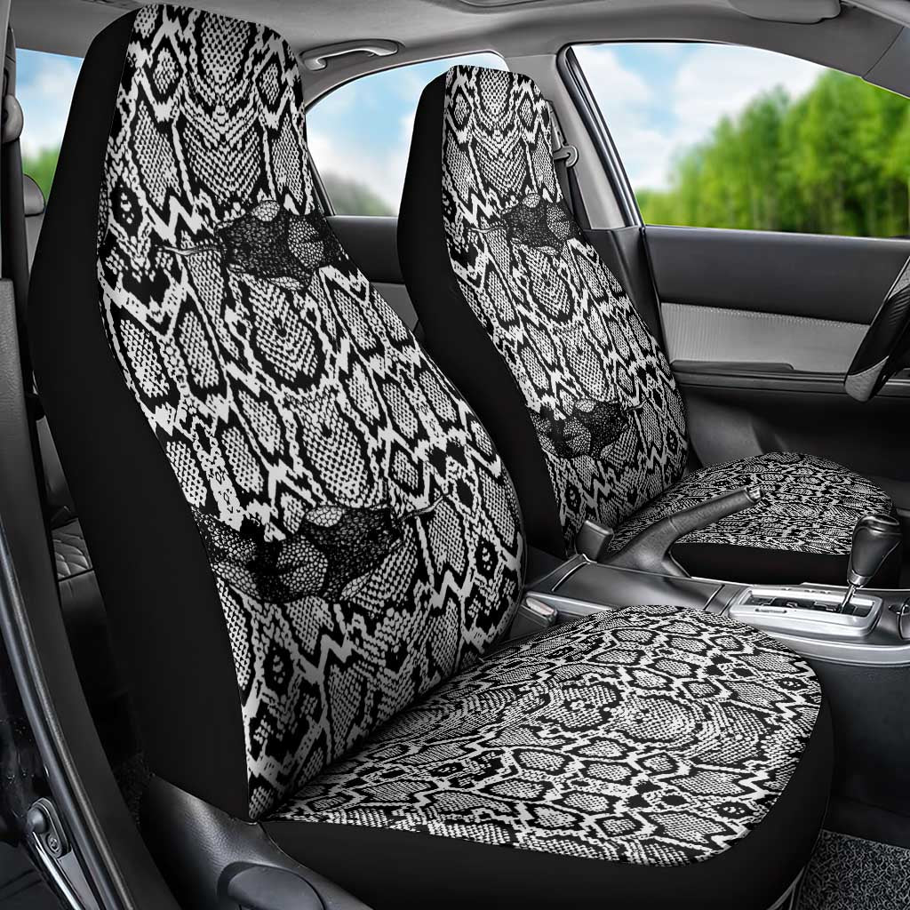 African Snake Skin Pattern Car Seat Cover