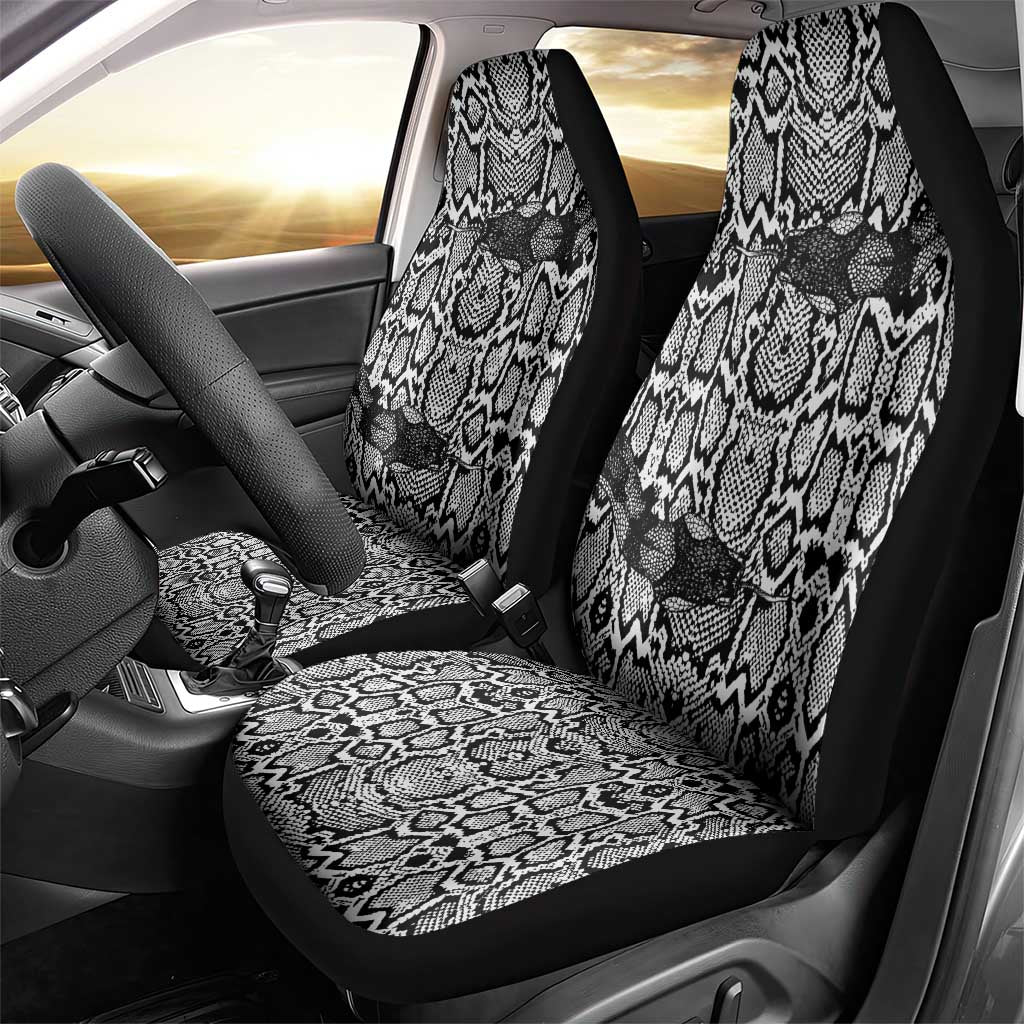 African Snake Skin Pattern Car Seat Cover