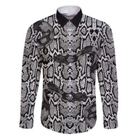 African Snake Skin Pattern Family Matching Short Sleeve Bodycon Dress and Hawaiian Shirt
